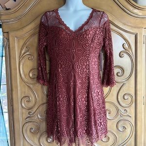 NWT Mauve Lacey Dress